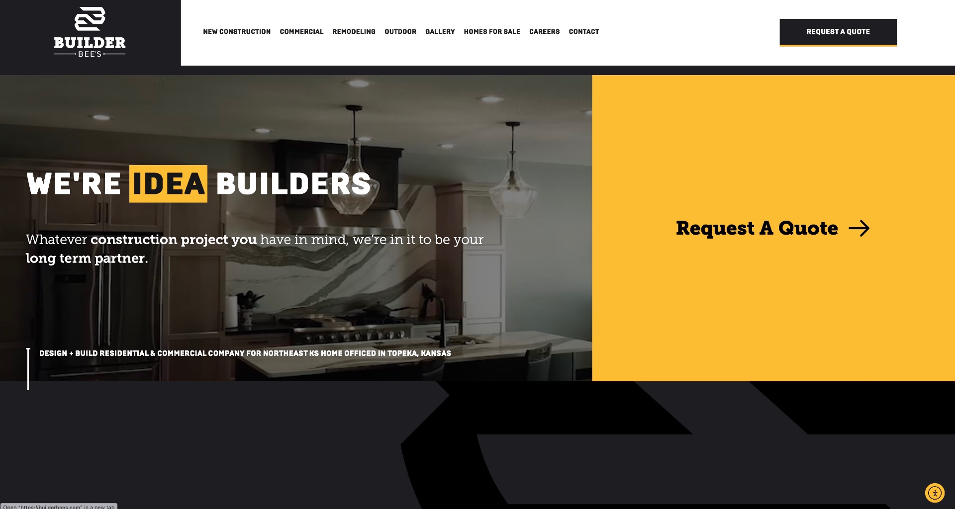 Builder Bee's — real-world high-impact business sites example