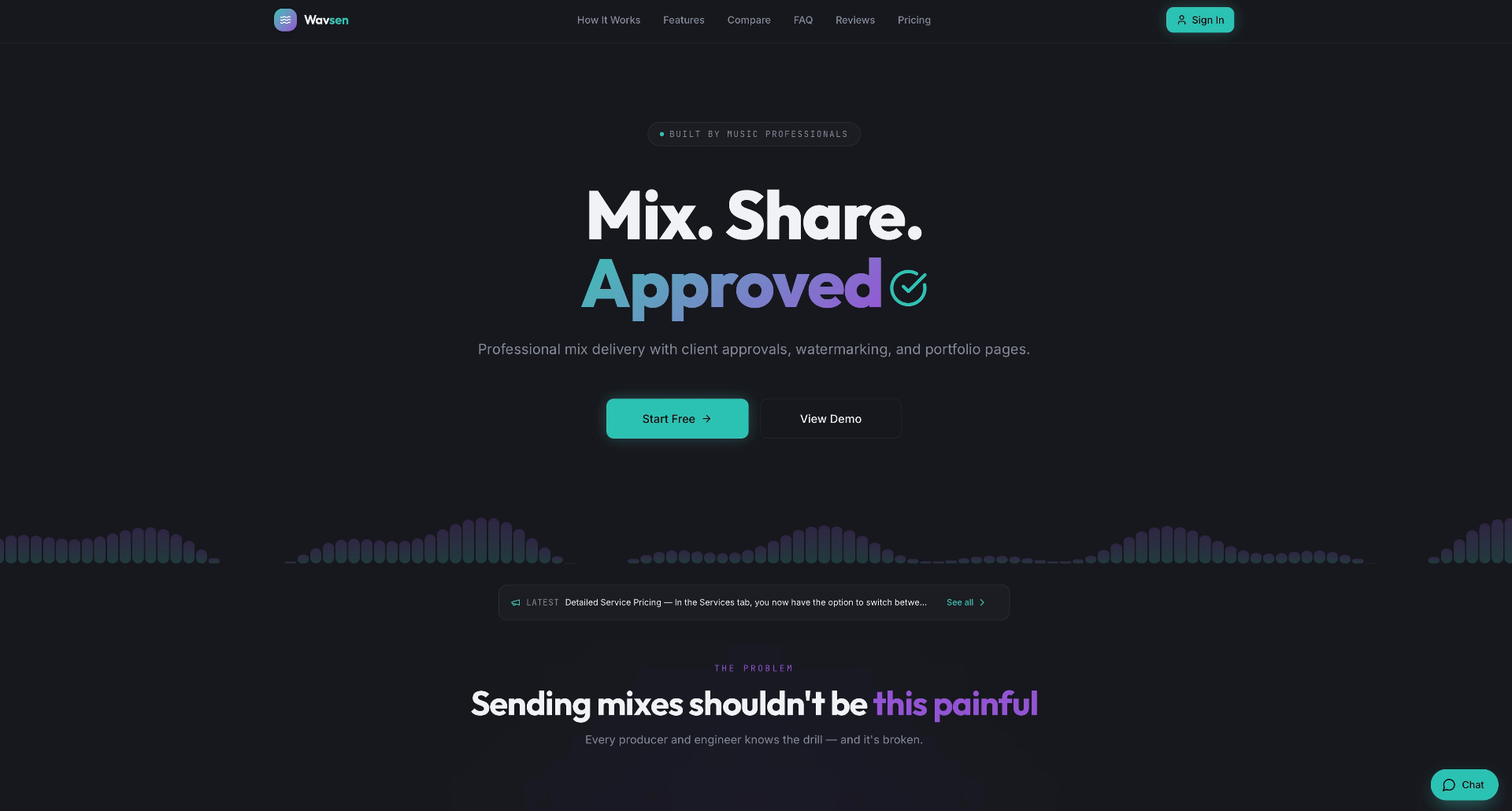Wavsen — real-world saas & workflow platforms example